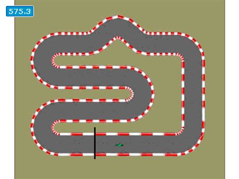 race-track on Scratch