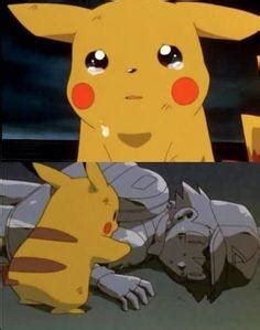 Pikachu Crying Over Ash