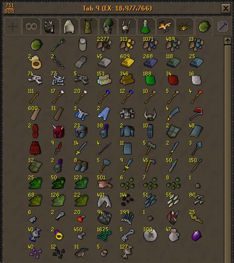 Loot from 94-95 Slayer! : r/2007scape