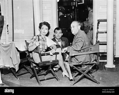 MILDRED PIERCE, from left: Joan Crawford, Zachary Scott, assistant ...