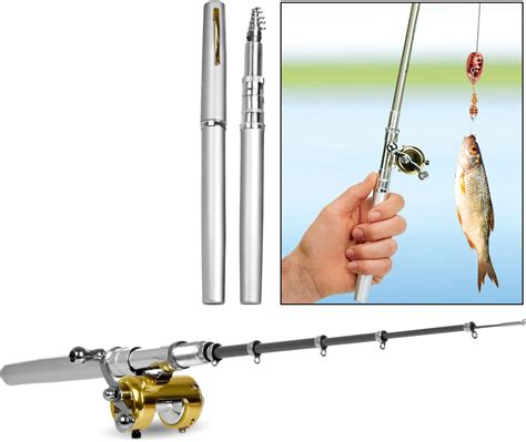 Pen Fishing Rod Set: Amazon.co.uk: Garden & Outdoors