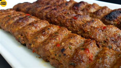 TURKISH ADANA KEBAB RECIPE | TURKISH KEBAB WITHOUT GRILL || by Aqsa's ...