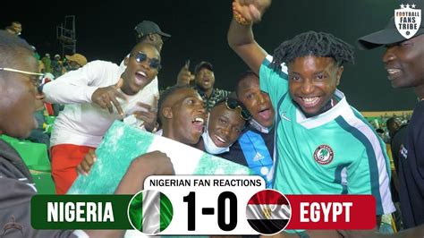 Football Fans Reacts To Nigeria Vs Egypt Match - Ọmọ Oòduà