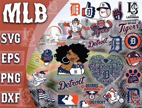 Detroit Tigers bundle mlb svg , mlb svg , Instant Download - Inspire Uplift