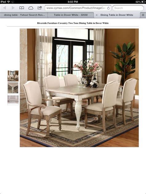 My dining table | Dining room sets, Riverside furniture, Dining furniture
