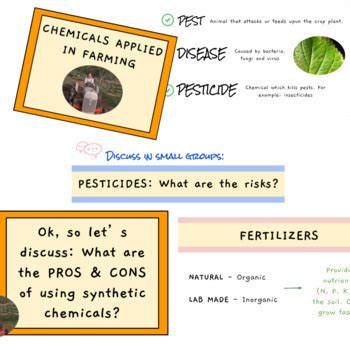 Agriculture: chemicals used in farming by The breaching | TPT