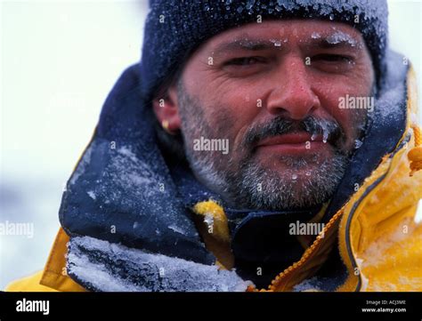 Antarctica MR Jorgen Straub sails S V Sarah Vorwerk through storm near Melchior Islands on ...