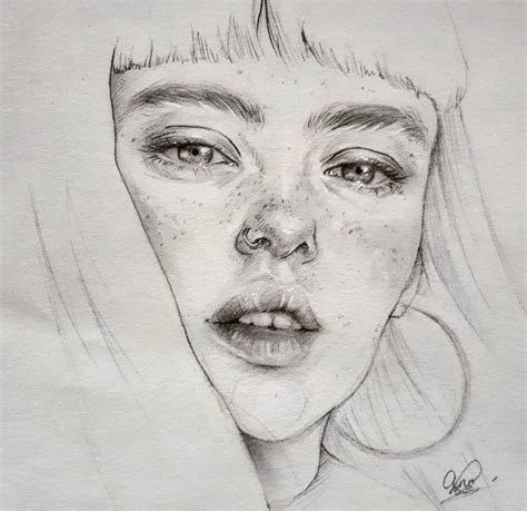 Pencil Sketch Artist: Annelies Bes - ARTWOONZ | Pencil sketches of faces, Face sketch, Pencil ...