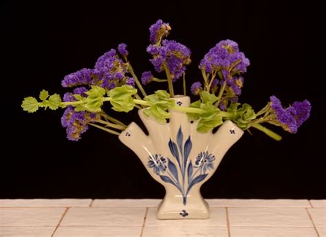 Flower Arrangements in Five Finger Vase from Rittners Floral School ...