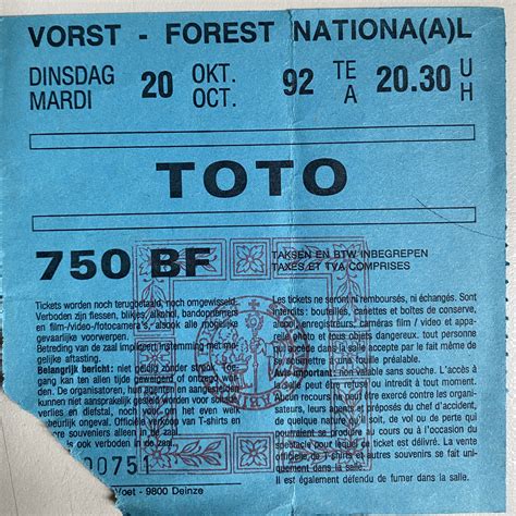 Toto Concert & Tour History (Updated for 2022 - 2023) | Concert Archives