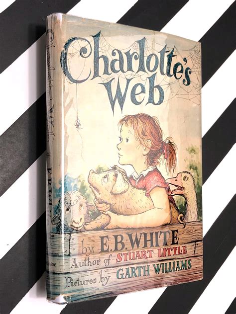 Charlotte's Web by E.B. White (1952) hardcover book