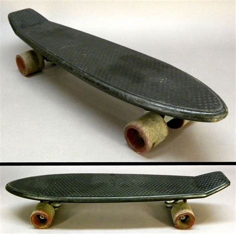 1970's Vintage Complete Black Plastic & Urethane Banana Board Skateboard #Sidewinder | Vintage ...