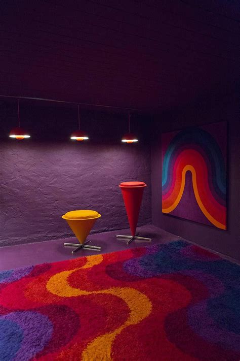 Purple room | THE VERNER PANTON COLLECTOR | Retro interior design, Vintage interior design ...