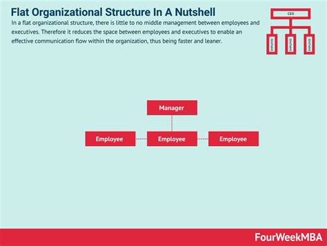 Flat Organizational Structure Chart