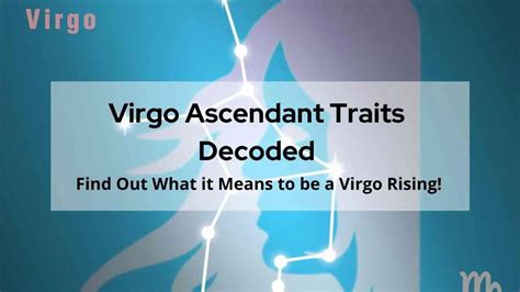 A Complete Guide on Virgo Ascendant, Virgo Rising | Know Everything ...