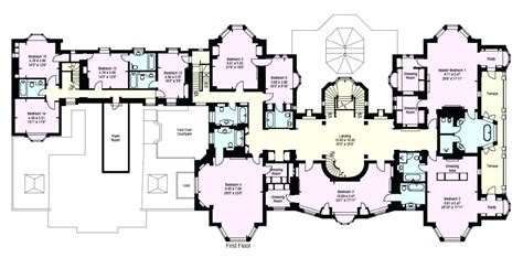 fantasy manor house floor plan line drawing - Google Search Mansion Floor Plan, House Floor ...