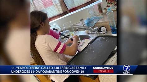 11-year-old being called a blessing as family undergoes 14-day quarantine for COVID-19