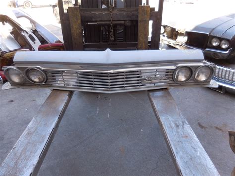 1966 Chevrolet Impala Header Panel and Grill Assembly | GM Sports