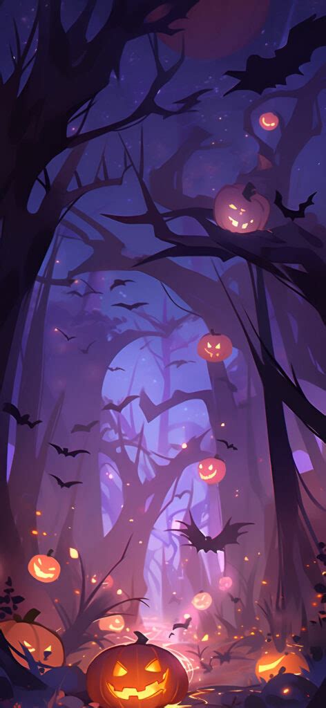 Halloween Forest Spooky Wallpapers - Aesthetic Scary Wallpapers