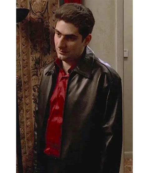 The Sopranos TV Show Christopher Moltisanti Leather Jacket - Jacket Makers