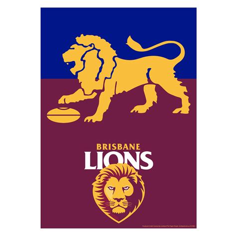 Brisbane Lions Poster – Exclusive Collections Australia