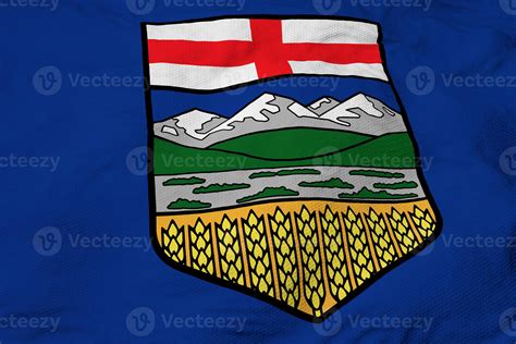 Flag of Alberta in 3D rendering 7563596 Stock Photo at Vecteezy