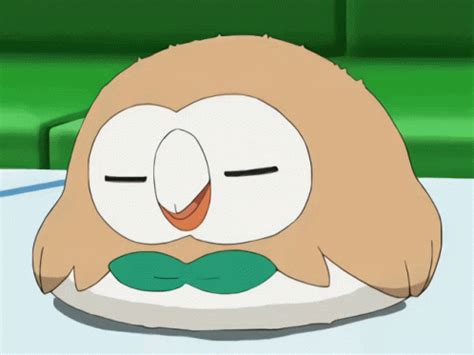 Rowlet Sleeping GIF – Rowlet Sleeping Dozing Off – discover and share GIFs