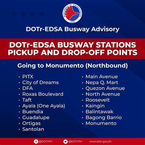 Complete List Of All Provincial Bus And EDSA Carousel Pickup, Drop-off Points, Operating Hours ...