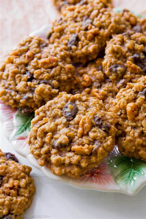 Soft & Chewy Oatmeal Raisin Cookies - Sally's Baking Addiction