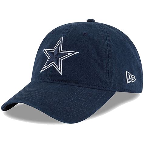 Men's Dallas Cowboys New Era Navy Core Fit Lightly Structured 49FORTY ...