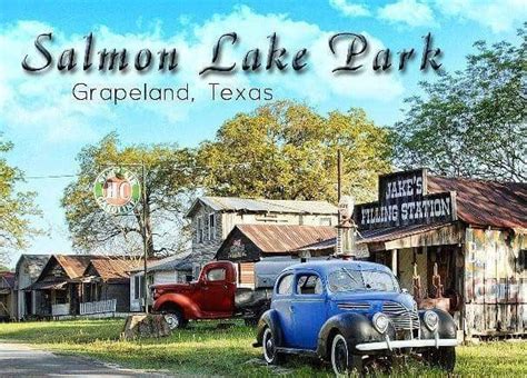 Salmon Lake Park Grapeland Texas Event Center Campground Cabins RV