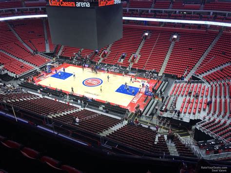 Section 209 at Little Caesars Arena - Detroit Pistons - RateYourSeats.com