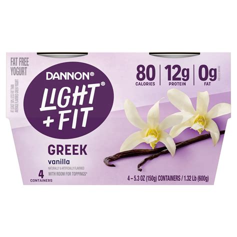 Dannon Light And Fit Greek Yogurt Points Plus | Shelly Lighting