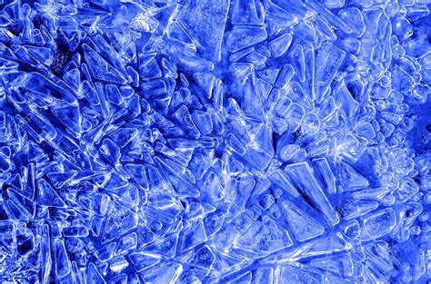 Frozen Blue Ice Crystals — Stock Photo © eric1513 #9913427