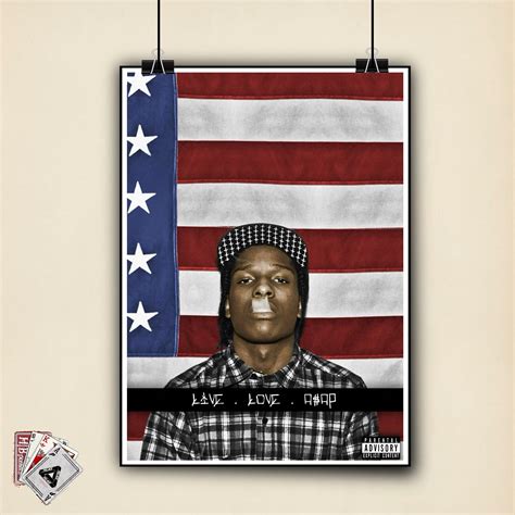 ASAP Rocky Live Love ASAP Album Poster - Etsy