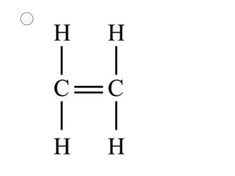 Solved What is the correct Lewis structure of ethylene, | Chegg.com