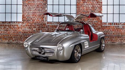 Someone turned a Mercedes-Benz SLK-Class into an adorable 300SL ...