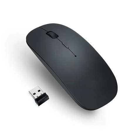 2.4G Wireless Mouse Rechargeable Bluetooth Mice for Dell/Hp/Lenovo ...