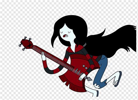 Marceline s Bass Guitar It is made of wood the body is painted with automotive lacquer paints ...