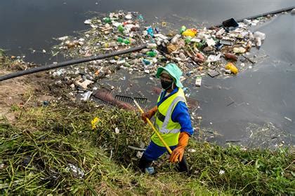 Floating litter booms are now on Cape Town’s rivers to help fight plastic waste