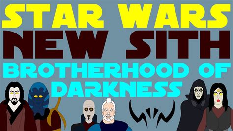 Star Wars Legends: New Sith - Brotherhood of Darkness - YouTube