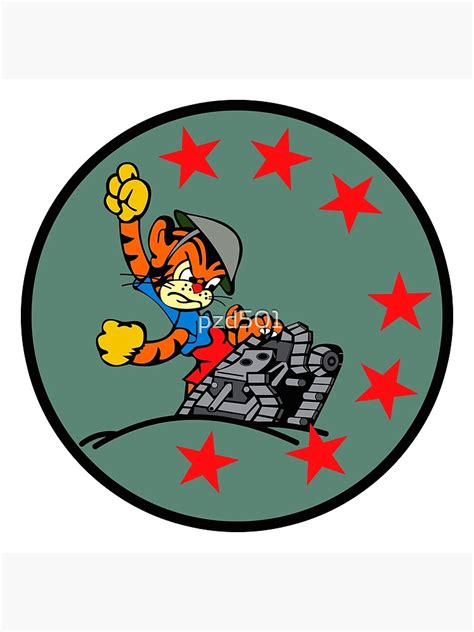 "US Army -609th Tank Destroyer Battalion emblem - Clean Style " Poster ...