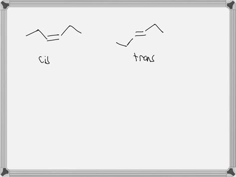 Cis-3-hexene and trans-3-hexene can be separated using GC. Explain why these two compounds can ...