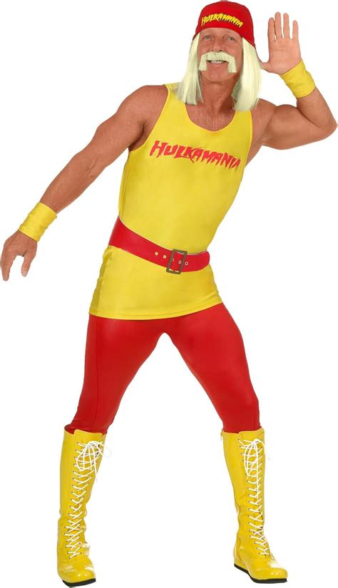 Amazon.com: Men's WWE Hulk Hogan Costume: Clothing