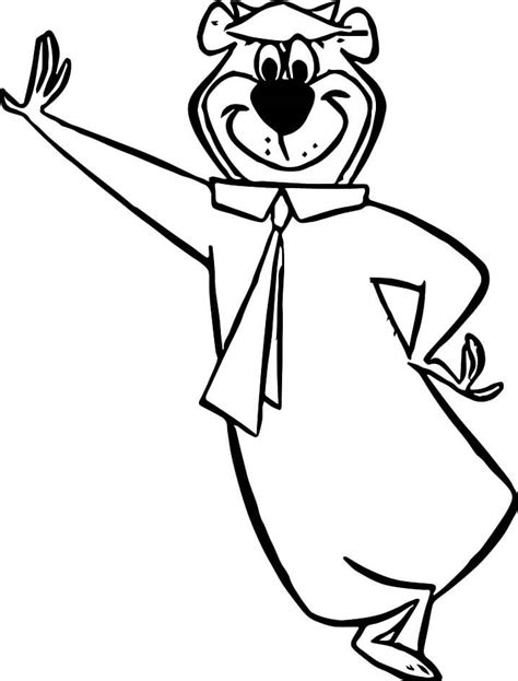 Yogi Bear Coloring Pages - Free Printable Coloring Pages for Kids