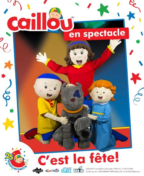 Kids Will Love: Caillou en Spectacle