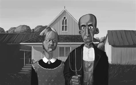 Grant Wood American Gothic