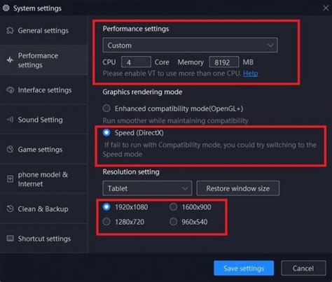 Nox Player Best Settings to Fix lag and Increase FPS