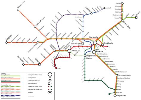 Dublin Metro Map ~ World Of Map