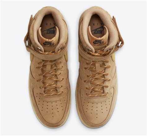 Nike Air Force 1 Mid Wheat Flax DJ9158-200 Release Date - SBD